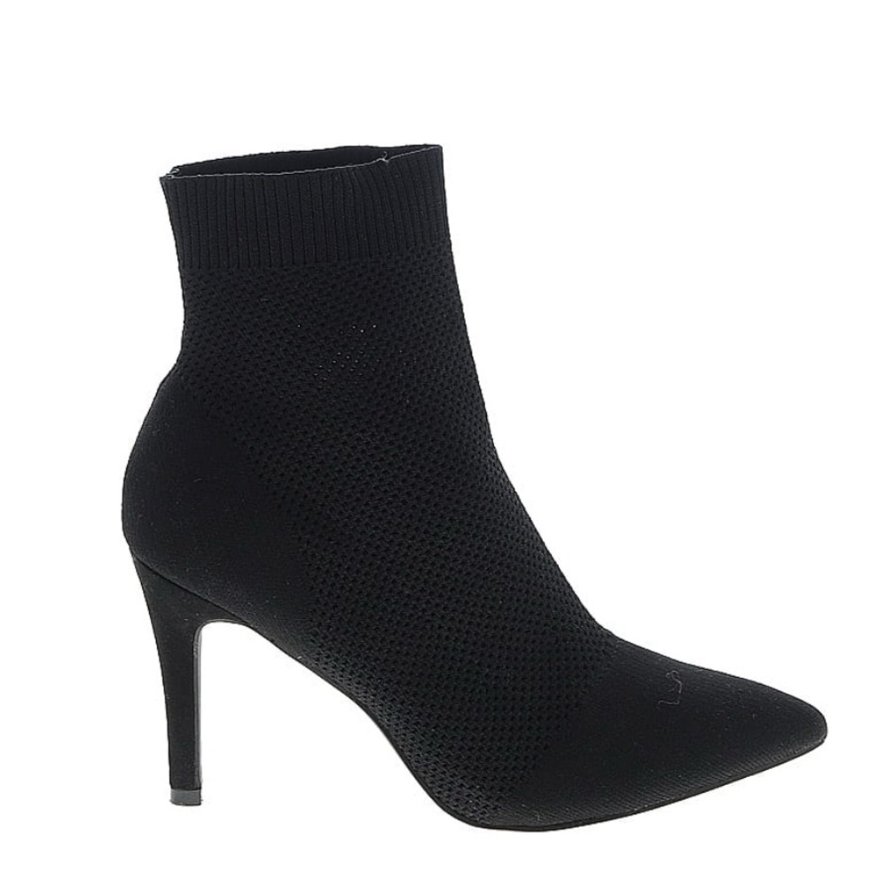 MIA Black Sock Booties